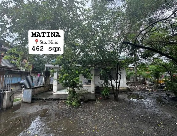 Along concrete road Lot for sale Matina Davao city