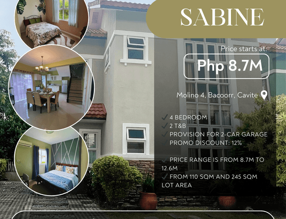 Ready For Occupancy 4-bedroom Single Detached House For Sale in Bacoor Cavite