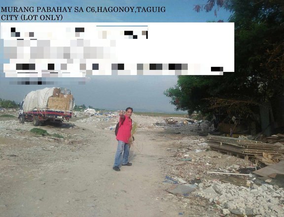 I'm selling titled residential lot in c6 hiway,brgy. hagonoy taguig city 100sqm. 3M Dp200T 46T/mo5yr