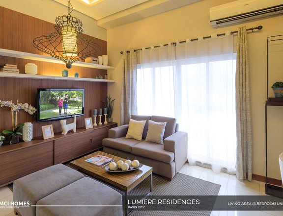 Condo For Sale in Pasig ( RFO) Lumiere Residences by DMCI