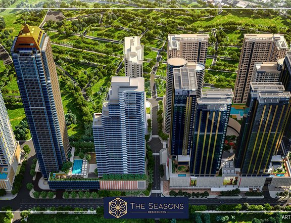 The Seasons Residences Condo For Sale in BGC Mitsukoshi Mall at Podium