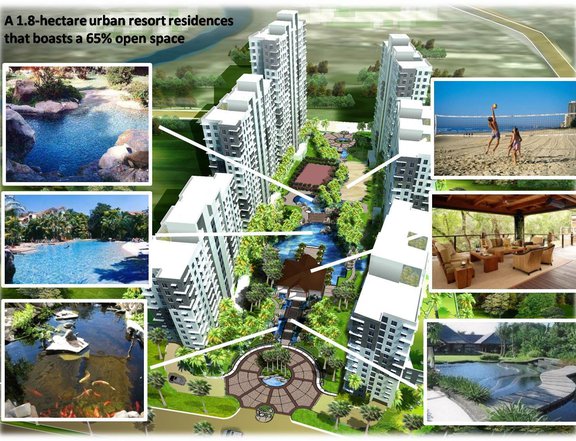 Resort-Inspired Ready For Occupancy 2 bedrooms 56 SQM in Kasara Urban Resort Residences, Pasig