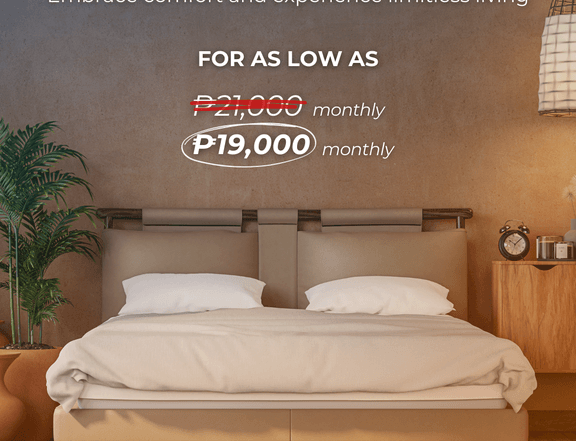 As Low As 19,000 Monthly DP for Antipolo Condo