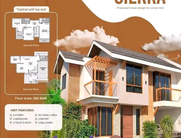 4-bedroom House and Lot For Sale in Sierra Bullones Bohol