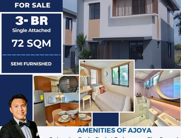 House and Lot For Sale 3-Bedroom Single Attached With Carport in Ajoya Pampanga