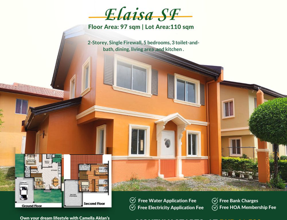 61K/Mo DP-2Storey Single Firewall  in Numancia, Aklan (5BR RFO)