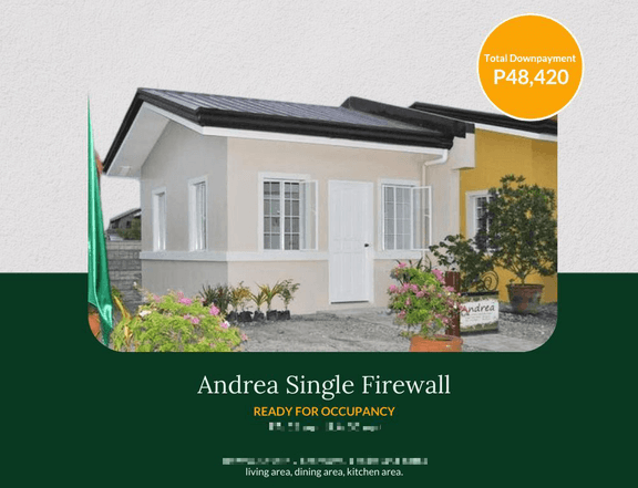 48K RFO "Andrea SF" -Bungalow, 2BR in Carcar City