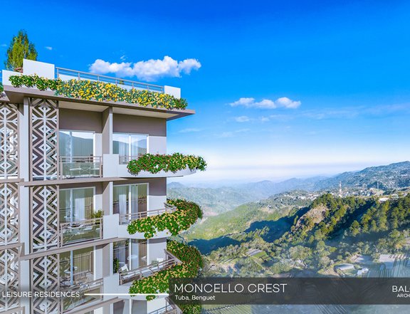 Moncello Crest Studio Type Pre-selling Condotel in Tuba Benguet