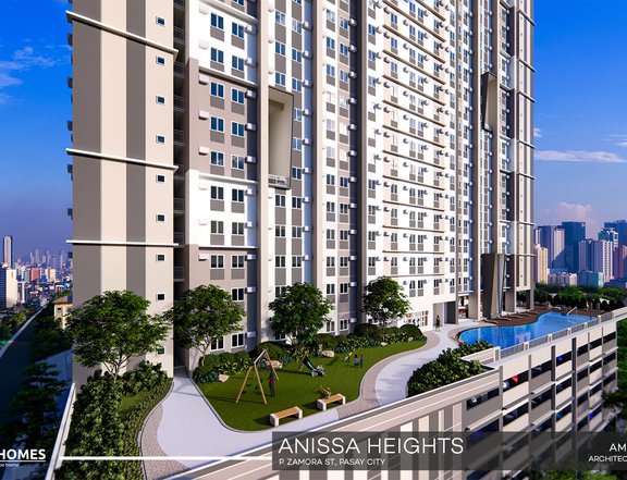 PRE SELLING STUDIO UNITS FOR SALE IN PASAY CITY - ANISSA HEIGHTS BY DMCI HOMES