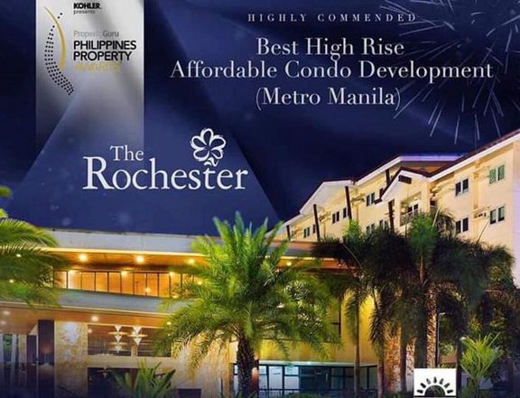 Promo Condo 2 Bedroom with balcony 42 sqm in Rochester Garden near BGC Taguig