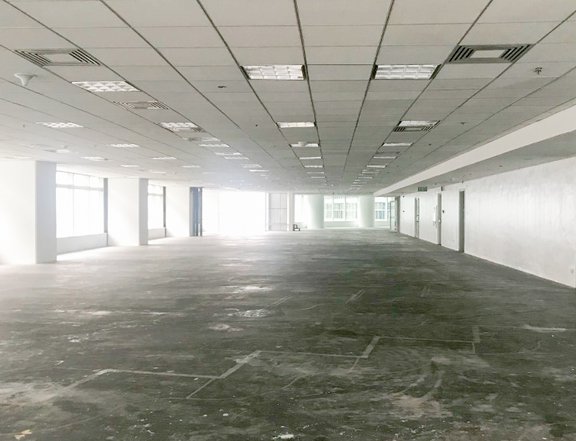 1,718.02 Sq.M. Warm Shell Office Space for Lease in RCBC Plaza, Ayala Avenue