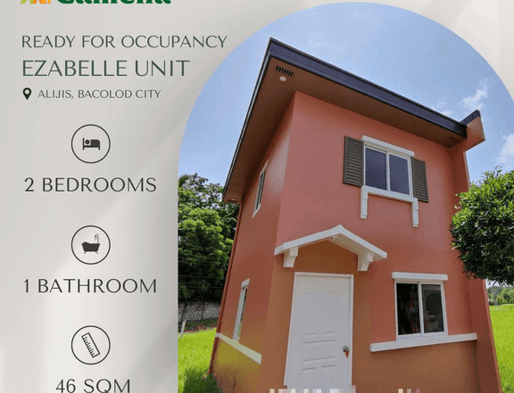Camella 2-BR Home Ezabelle Model | House and Lot for Sale in Bacolod