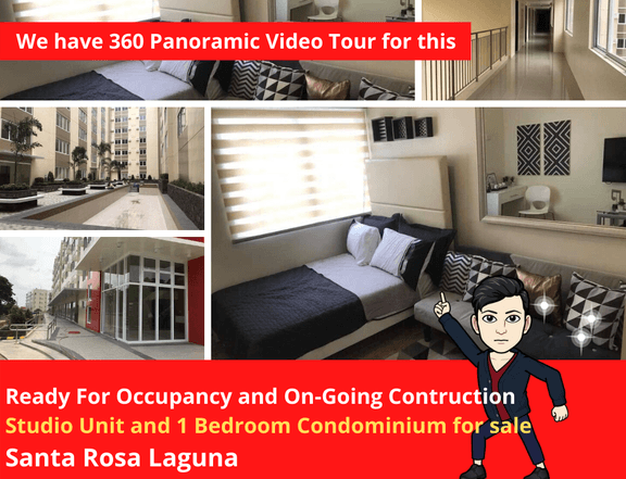 Ready For Move In Studio and 1 Bedroom Condominium Santa Rosa Tagaytay