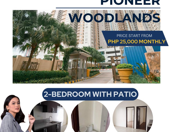 MANDALUYONG | AFFORDABLE 2-BEDROOM WITH PATIO CONDO