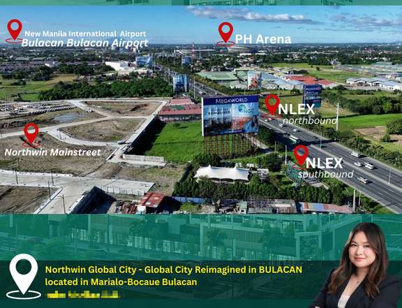 FOR SALE; COMMERCIAL LOT/SHOPHOUSE LOTS IN RISING BGC OF BULACAN