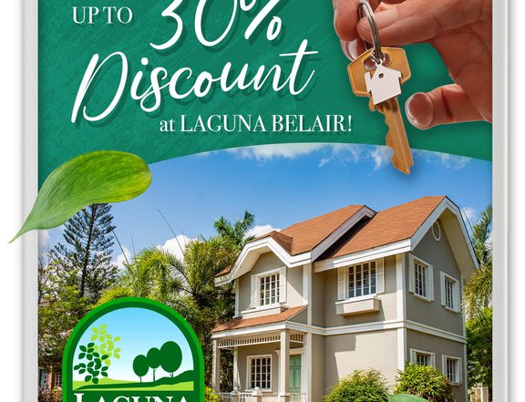 Residential lots for sale in LAGUNA BELAIR STA ROSA LAGUNA, get as much as 30% discount