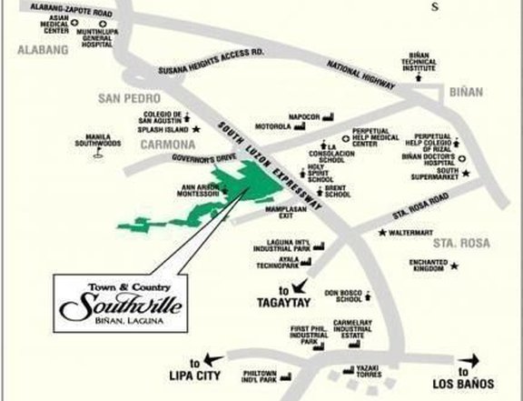 Resale lot for sale in at Town and Country Southville Binan Laguna