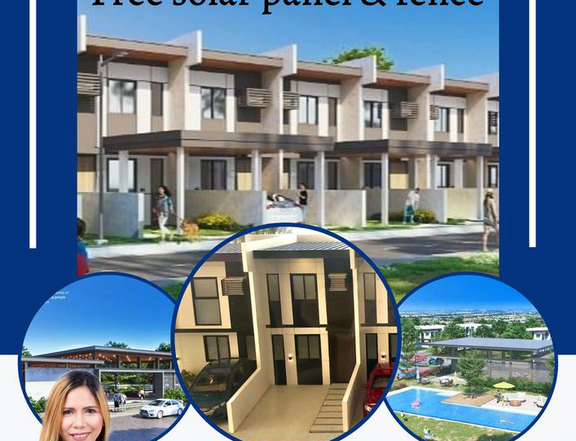 Pre Selling Townhouse with Solar panel Roof and Complete Amenities