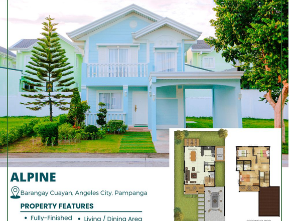 3-Bedroom Alpine Model at Timog Residences in Angeles Pampanga