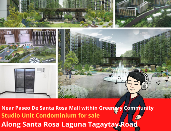 [ 360 Panoramic ] Studio & combine-able condominium Santa Rosa Laguna