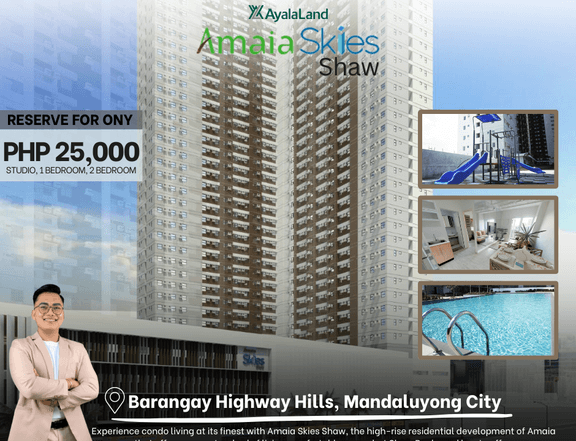 Discounted 18.71 sqm Studio Condo Rent-to-own in Mandaluyong