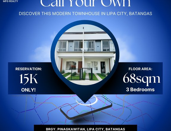 A Home to Call Your Own: Discover This Modern Townhouse in Lipa City, Batangas!