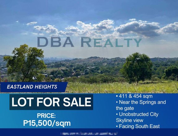 OVERLOOKING Two Adjacent Lots For Sale in Eastland Heights, Antipolo