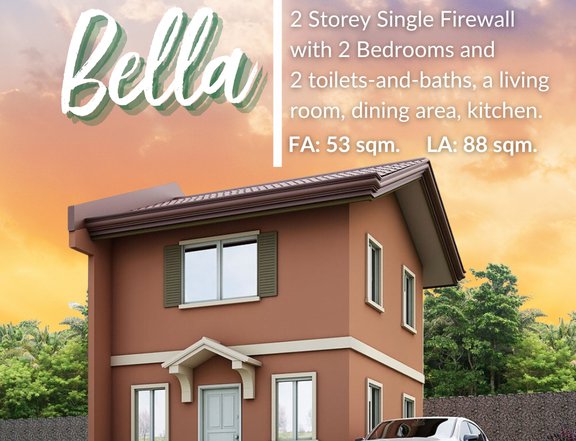 2-BR Single Detached House in Sorsogon City | Bella Unit