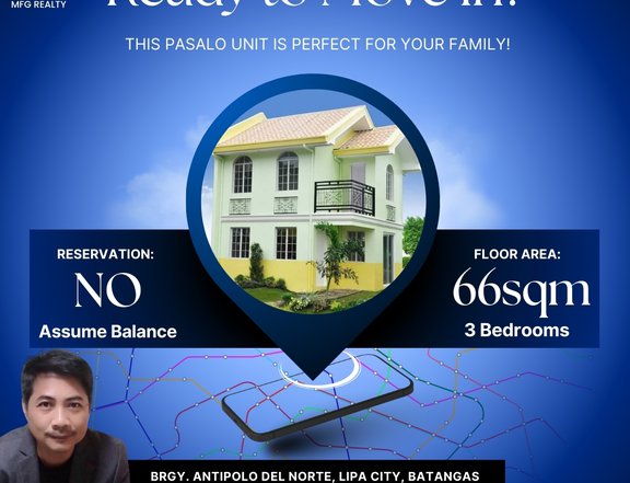 Ready to Move In? This "PASALO" Unit is Perfect for Your Family!