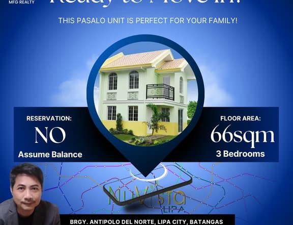 Ready to Move In? This "PASALO" Unit is Perfect for Your Family!