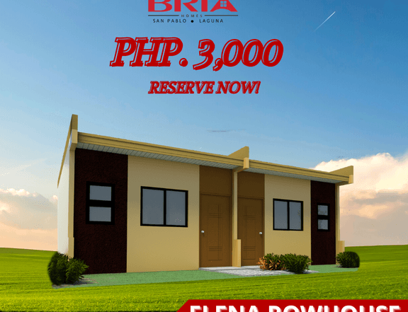 Elena Model of Bria Homes is the most affordable House and Lot