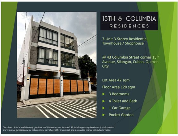 4-bedroom Townhouse For Sale By Owner in Cubao Quezon City / QC