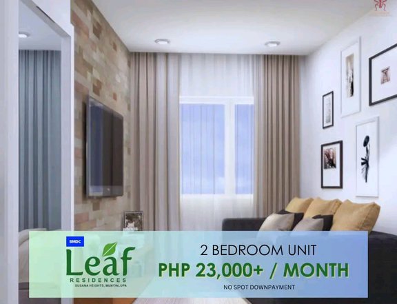 Furnished 40sqm 2-Bedroom Condo for sale in Muntinlupa