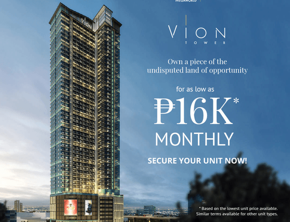 Vion Tower | PRESELLING RESIDENTIAL CONDOMINIUM IN MAKATI!