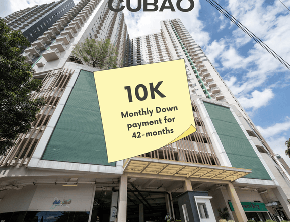 Preselling 1-bedroom Condo For Sale in Cubao Quezon City / QC