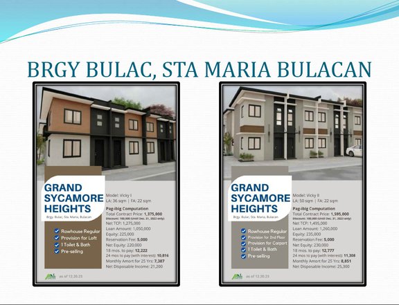 Are you in search of the perfect property in Sta Maria Bulacan?