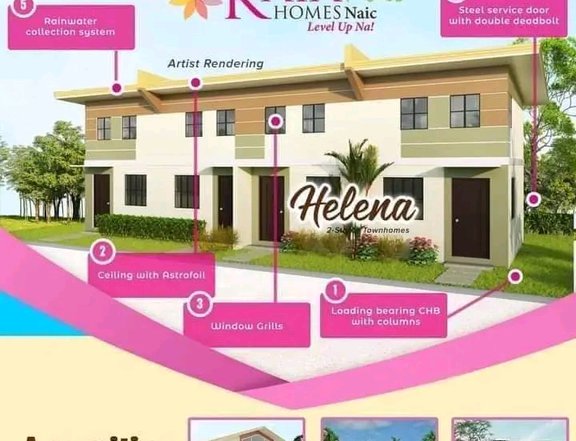 Mycitihomes Helena house & lot townhouse f8r sale Naic ,Cavite