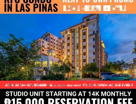 Ready For Occupancy 49.33 2-Bedroom Residential CONDO Unit for Sale in Pulang Lupa Las Pinas City