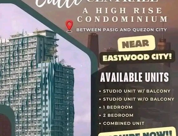 59.83 SQM 2-Bedroom Residential CONDO for Sale near Eastwood City Quezon city