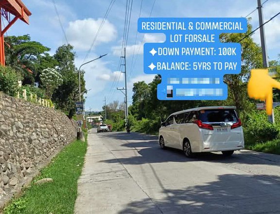 129sqm. Corner Commercial Lot, CDO,Mis.Or, Installment 100k Downpatment and 5years to payable