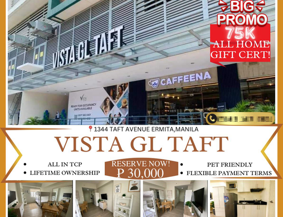 Condo for sale in Taft Manila rfo ready infront of PGH