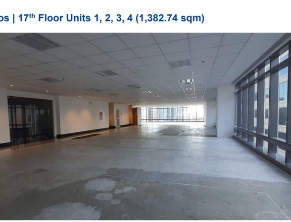 BGC OFFICE SPACE 1382.76 sqm Office (Commercial) For LEASE NHL00030