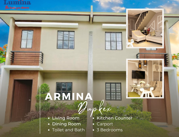 Lumina 3-bedroom Duplex / Twin House For Sale in Sariaya Quezon