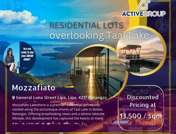 Lakeview lots for sale  in MOZZAFIATO BALETE BATANGAS