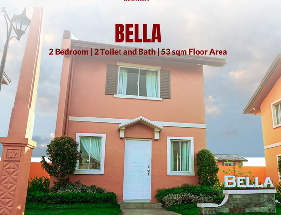 BELLA | RFO | 2-bedroom Single Detached House 4 Sale in ORCHARD Iloilo