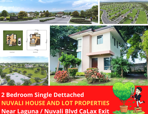2-bedroom Single Detached House For Sale in Nuvali Properties Laguna