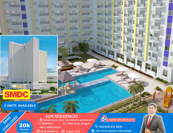 Foreclosed 26.91 sqm 1-bedroom Condo For Sale in Quezon City / QC