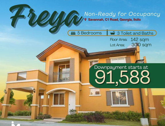 PRESELLING 5BR FREYA HOUSE AND LOT FOR SALE IN ILOILO