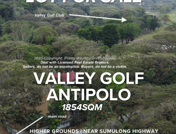 LOT FOR SALE | VALLEY GOLF HILLS ANTIPOLO