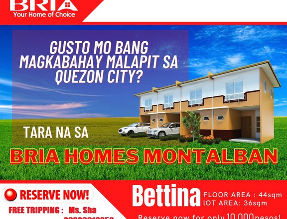 Most affordable House and Lot near Quezon City Marikina San Mateo
